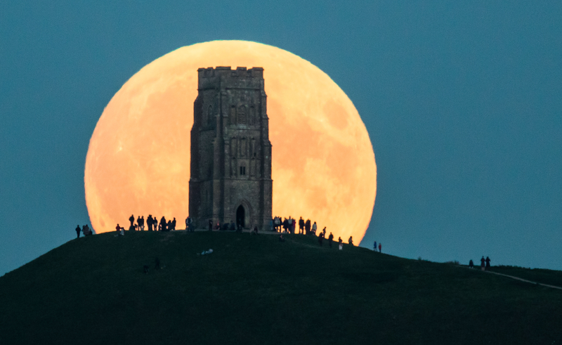 Illustration for article titled Here Are the Best Images of Last Night's Supermoon Eclipse